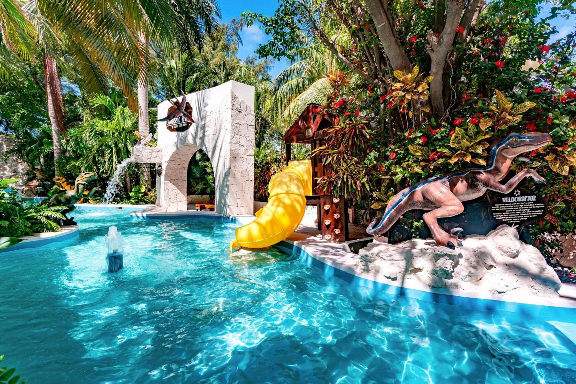 Grand Oasis Palm Hotel Cancún Exterior foto Splash Jungle Water Park